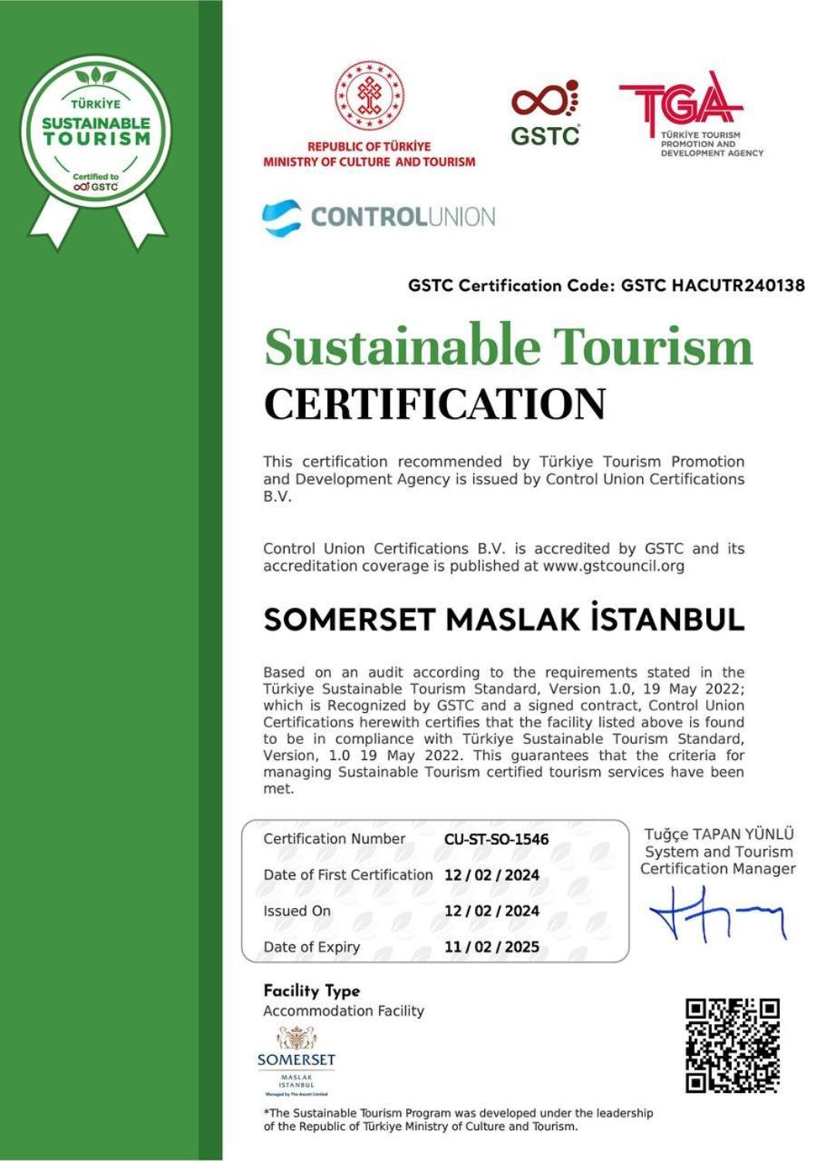 Somerset Maslak Provincia di Istanbul Esterno foto